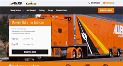 Desktop Screenshot of movingallied.com